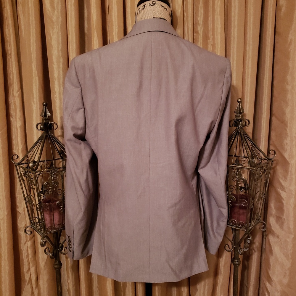 ♠️2xHP♠️JF J.FERRAR Tan Slim Fit Suit - Picture 3 of 8